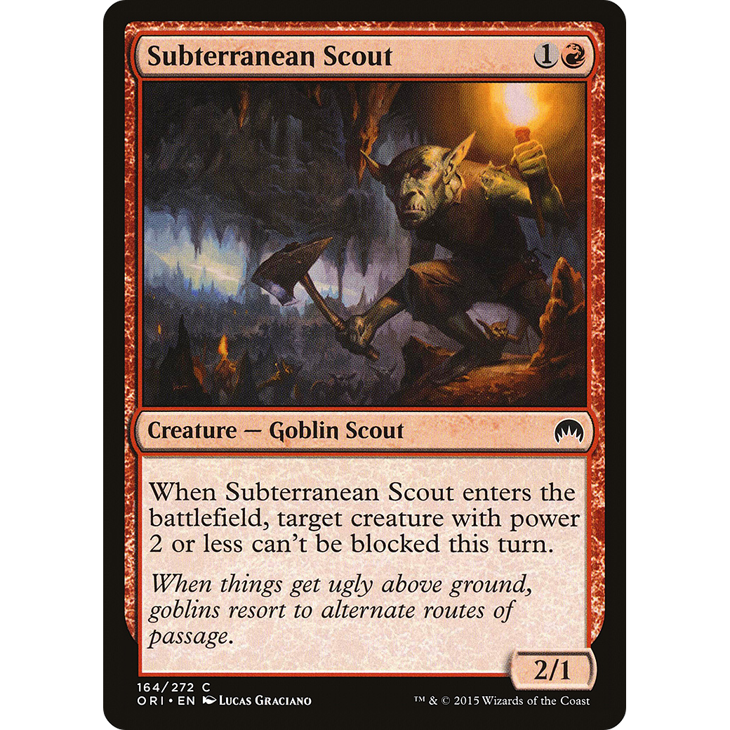 Subterranean Scout (ORI-164) - Magic Origins Foil