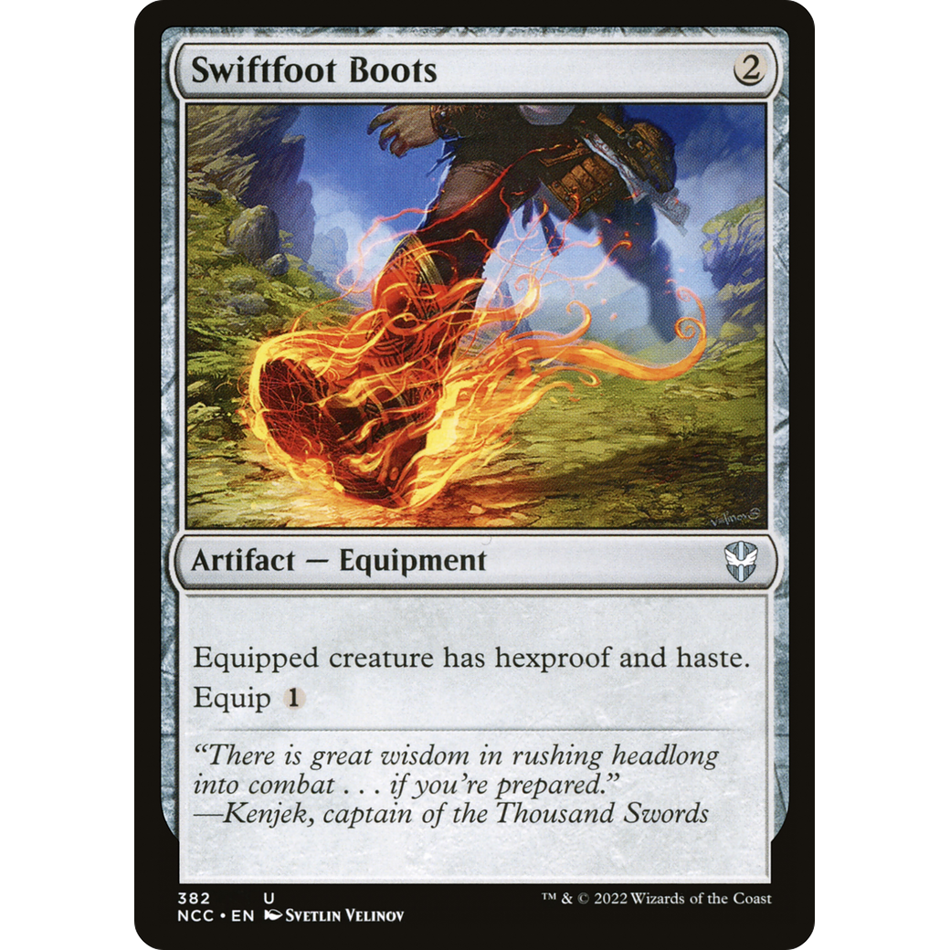 Swiftfoot Boots (NCC-382) - New Capenna Commander