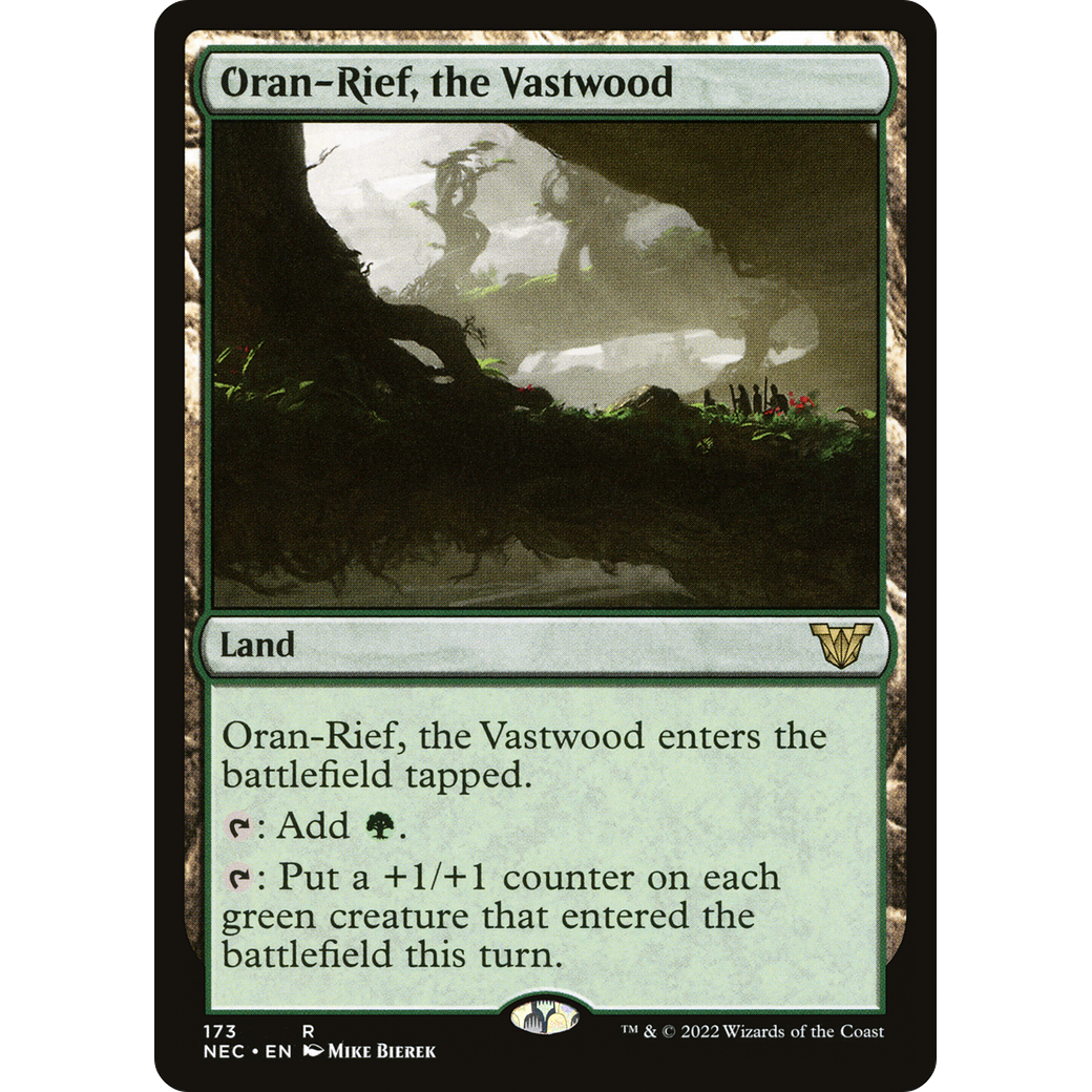 Oran-Rief, the Vastwood (NEC-173) - Neon Dynasty Commander