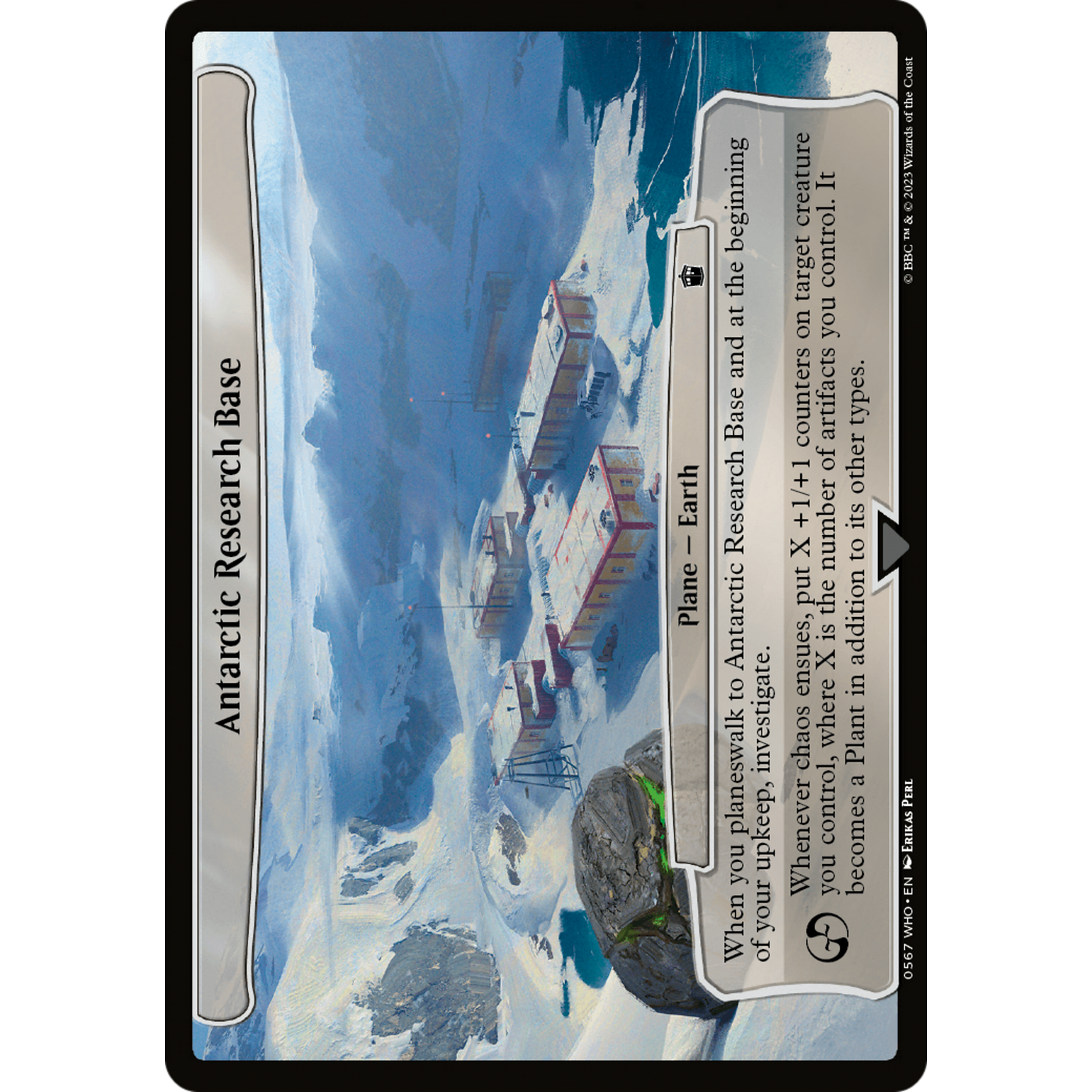 Antarctic Research Base (WHO-567) - Doctor Who