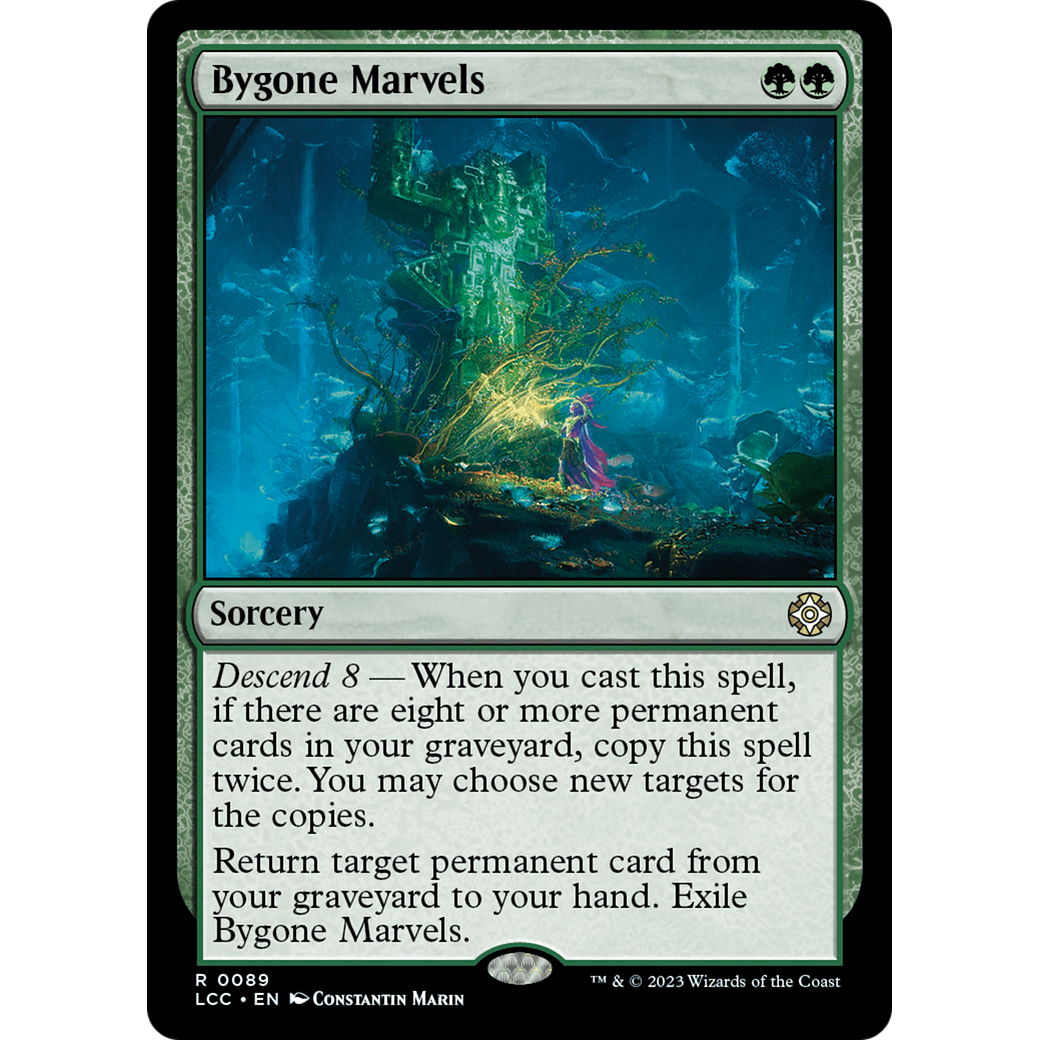Bygone Marvels (LCC-089) - The Lost Caverns of Ixalan Commander