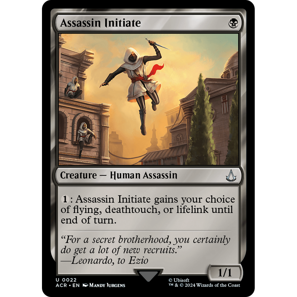 Assassin Initiate (ACR-022) - Assassin's Creed