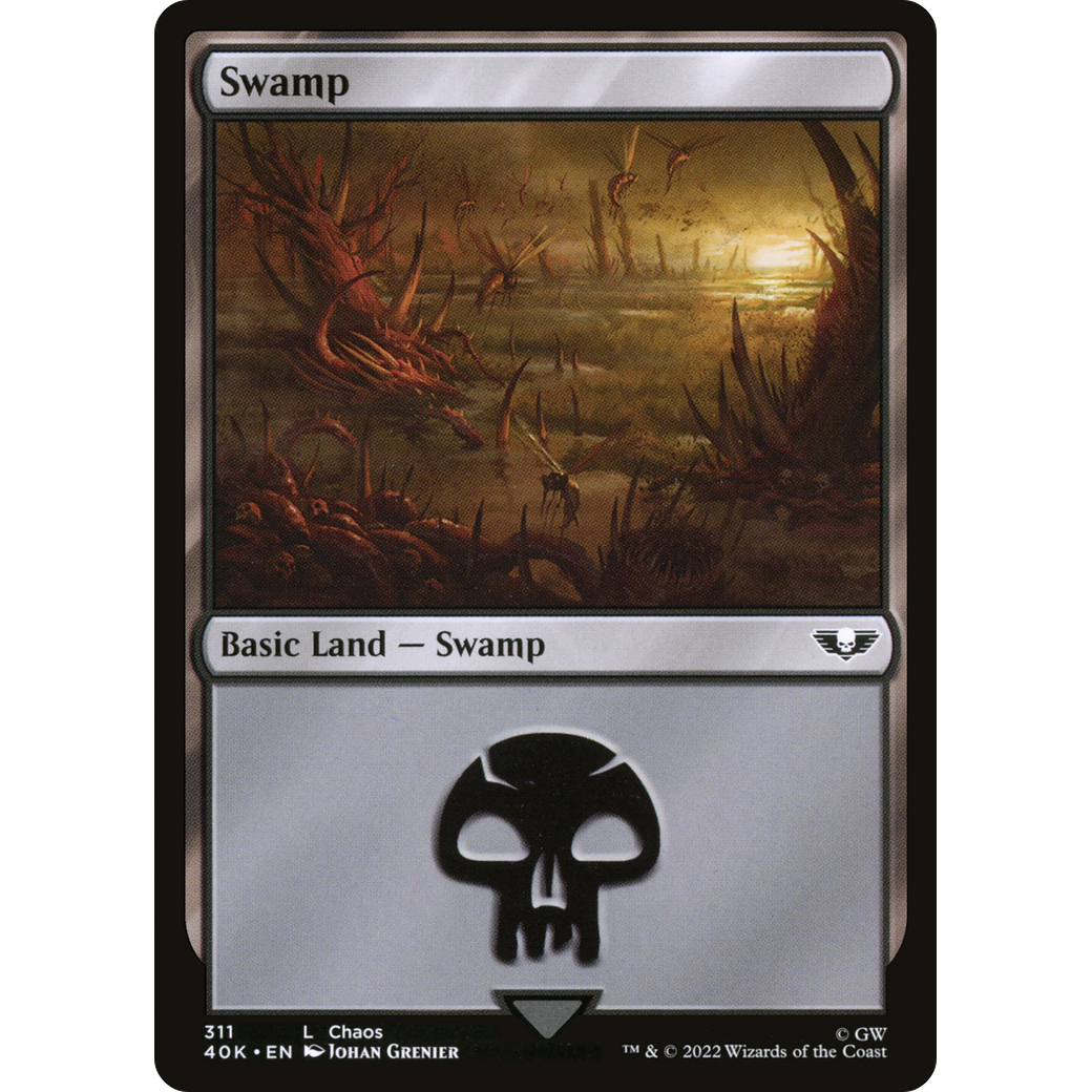 Swamp (40K-311) - Warhammer 40,000 Commander