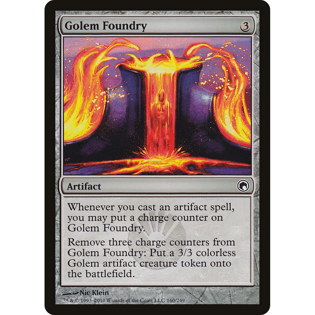 Golem Foundry (SOM-160) - Scars of Mirrodin Foil