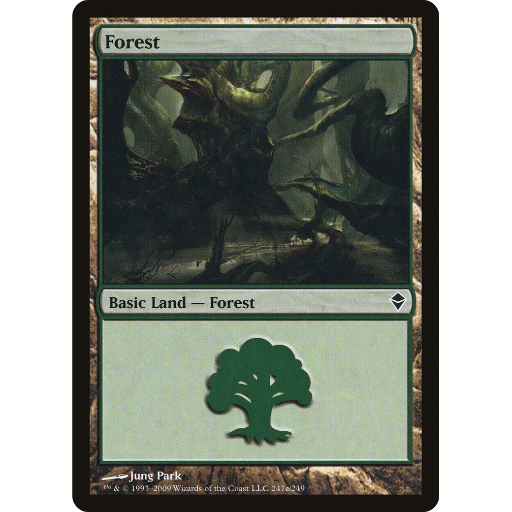 Forest (247a) (ZEN-247A) - Zendikar
