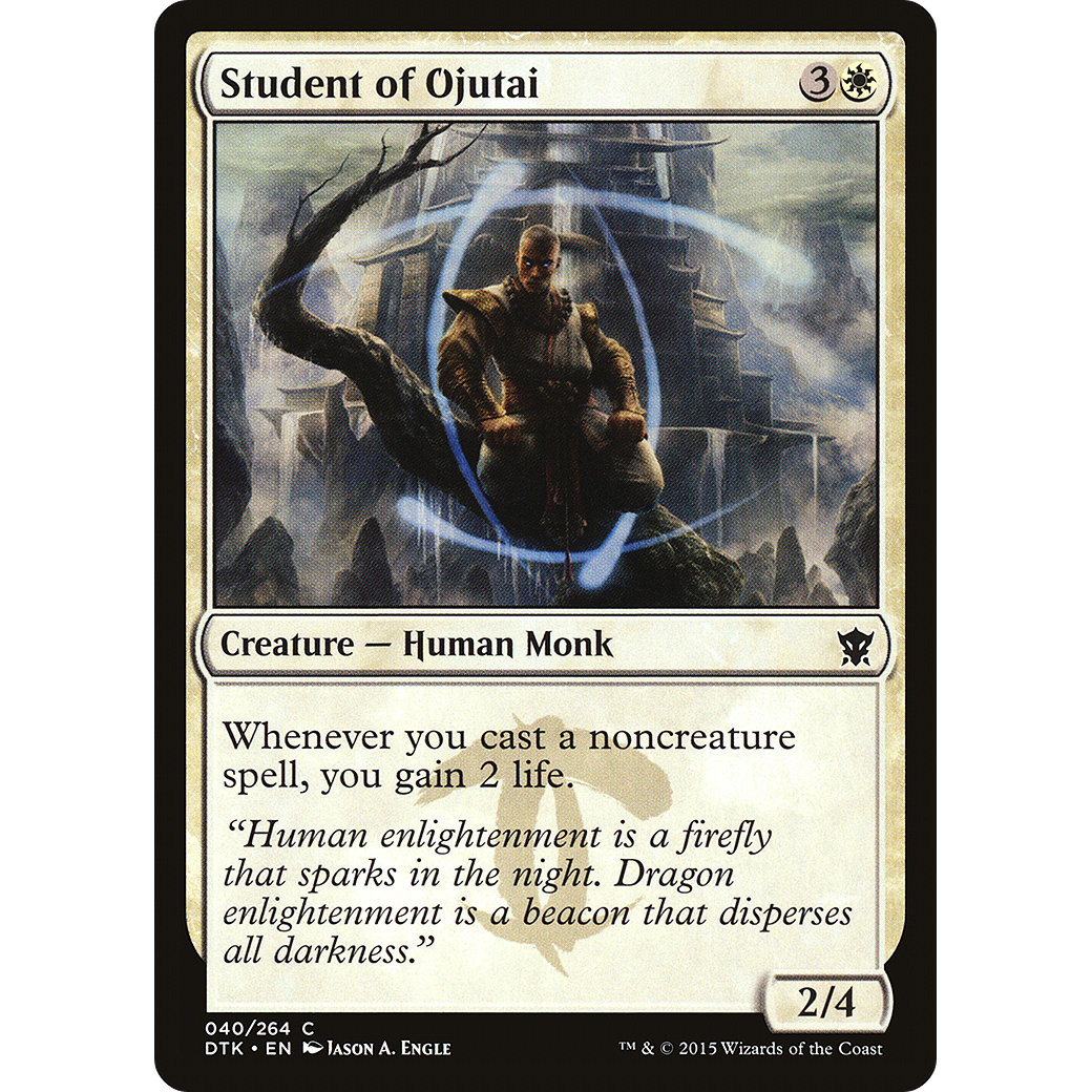 Student of Ojutai (DTK-040) - Dragons of Tarkir