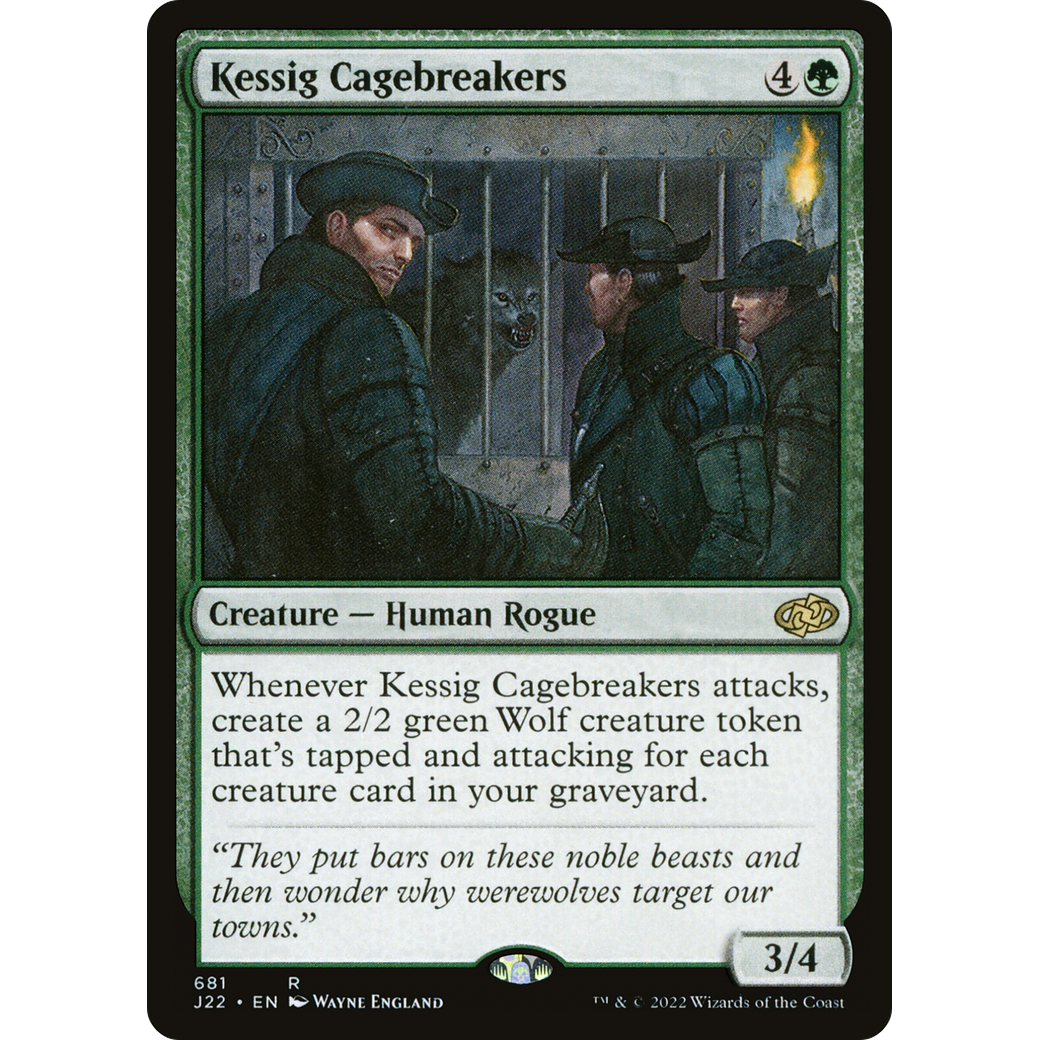 Kessig Cagebreakers (J22-681) - Jumpstart 2022