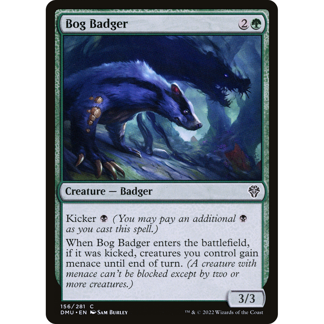 Bog Badger (DMU-156) - Dominaria United Foil