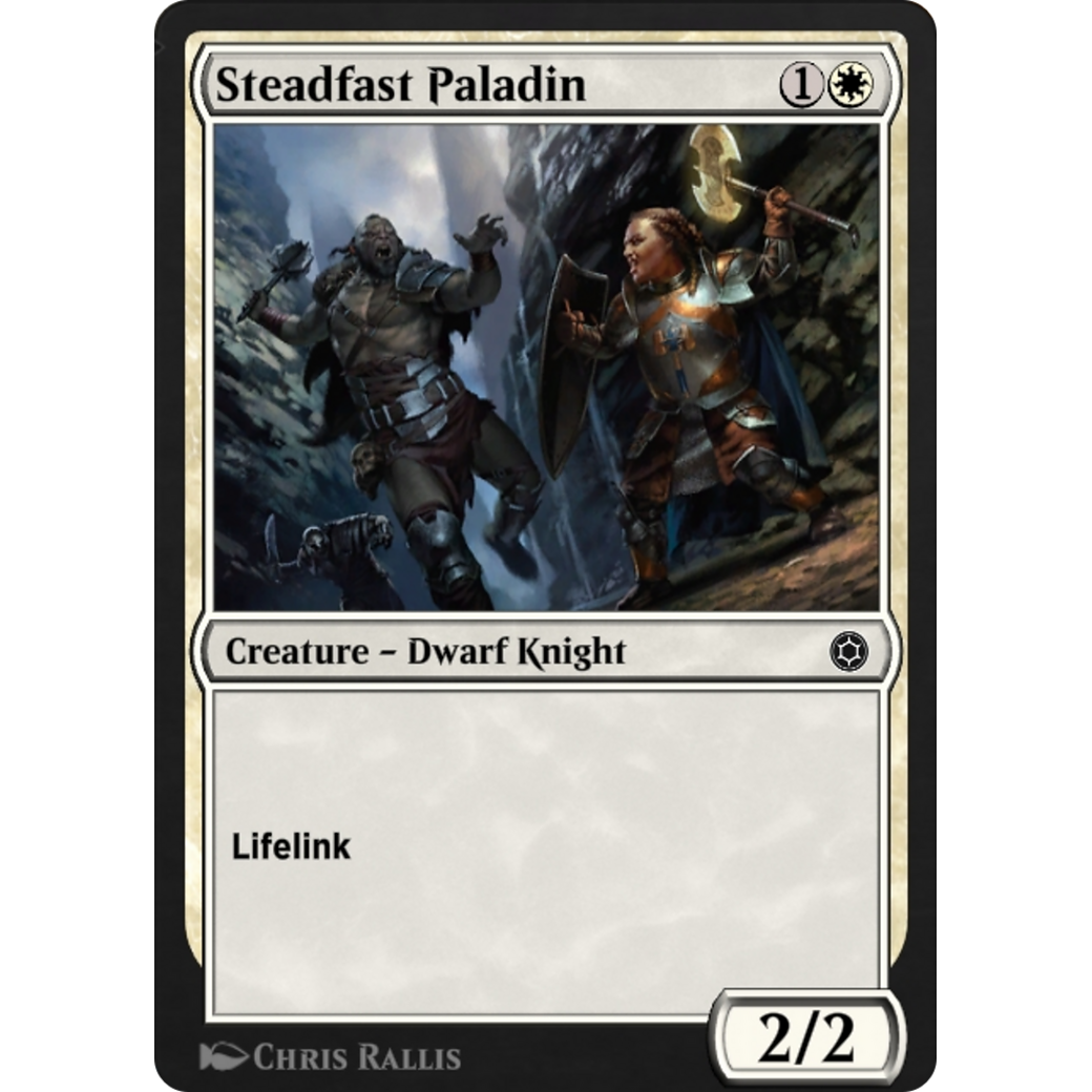 Steadfast Paladin (HBG-103) - Alchemy Horizons: Baldur's Gate