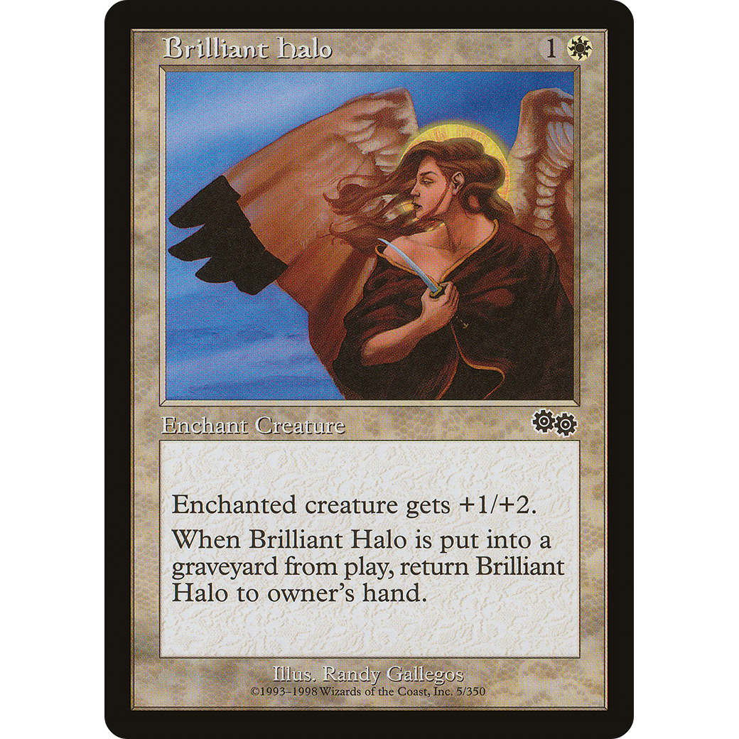 Brilliant Halo (USG-005) - Urza's Saga