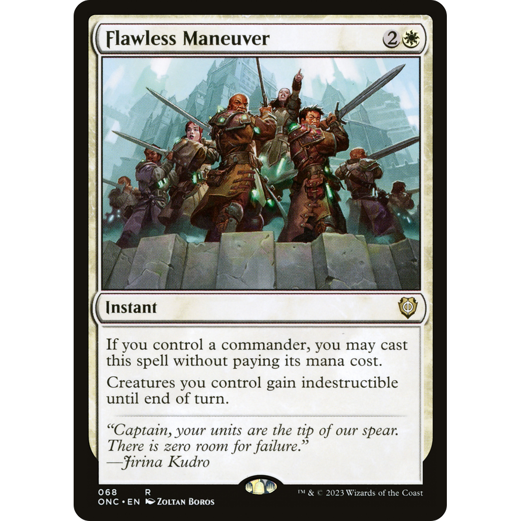 Flawless Maneuver (ONC-068) - Phyrexia: All Will Be One Commander