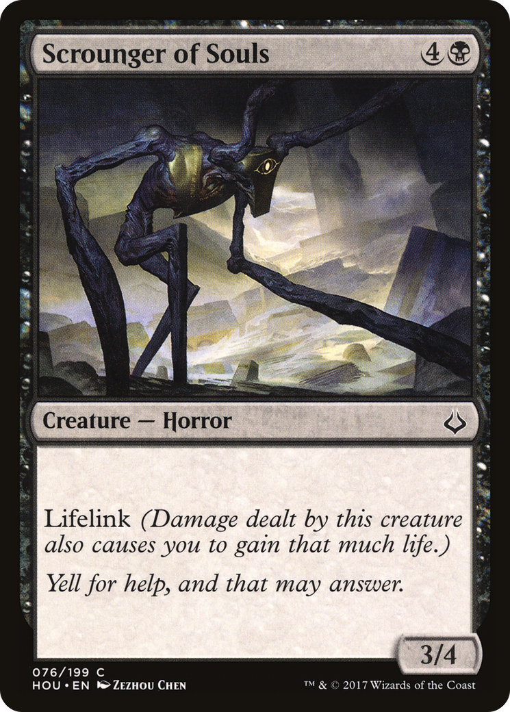 Scrounger of Souls (HOU-076) - Hour of Devastation Foil