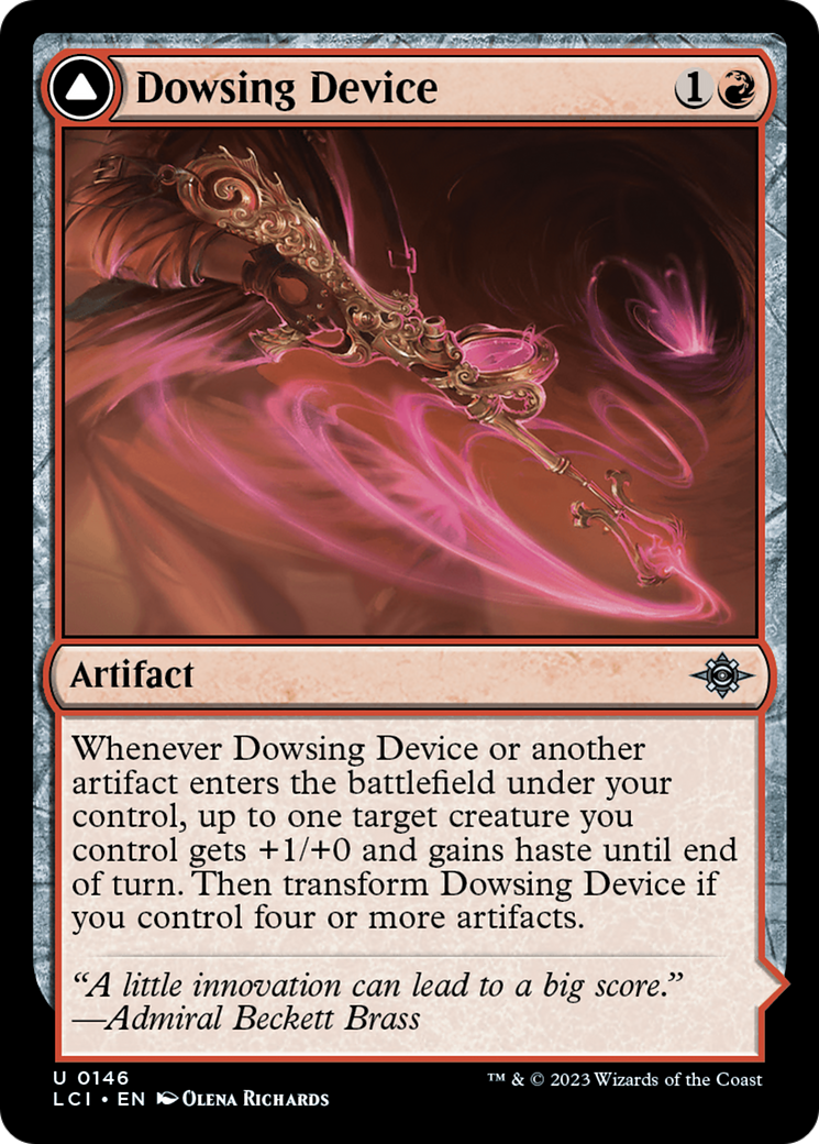 Dowsing Device // Geode Grotto (LCI-146) - The Lost Caverns of Ixalan Foil
