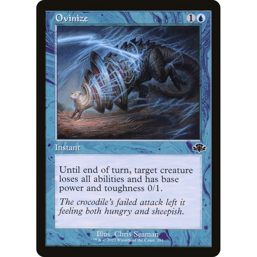 Ovinize (Retro Frame) (DMR-291) - Dominaria Remastered Foil