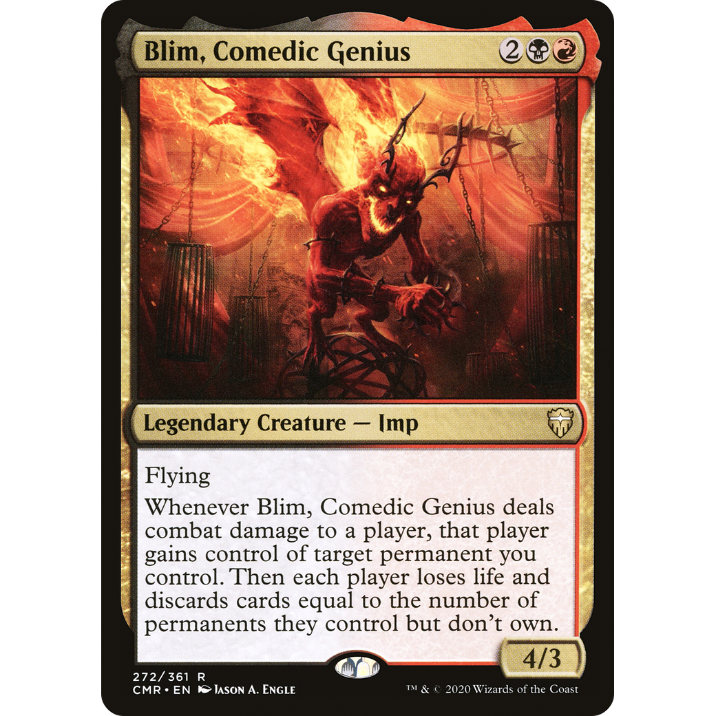 Blim, Comedic Genius (CMR-272) - Commander Legends