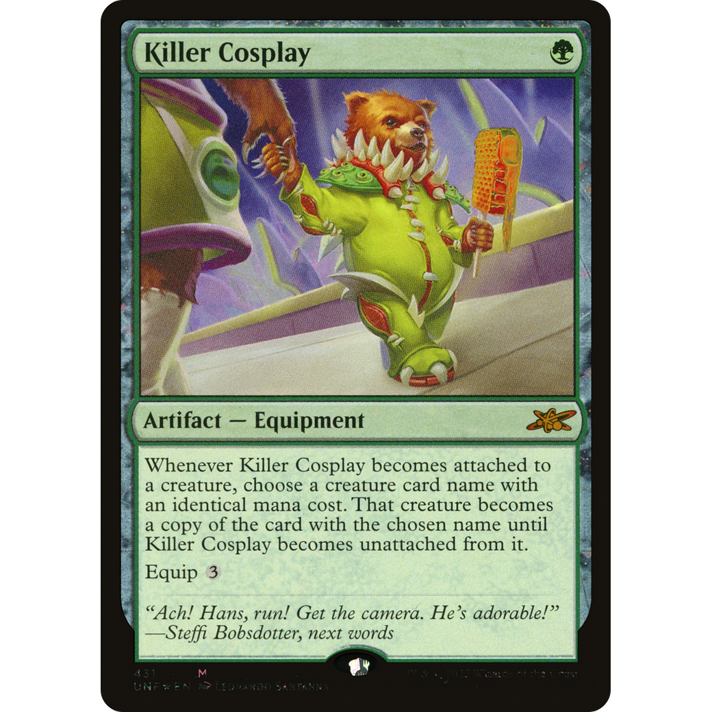 Killer Cosplay (Galaxy Foil) (UNF-431) - Unfinity Foil