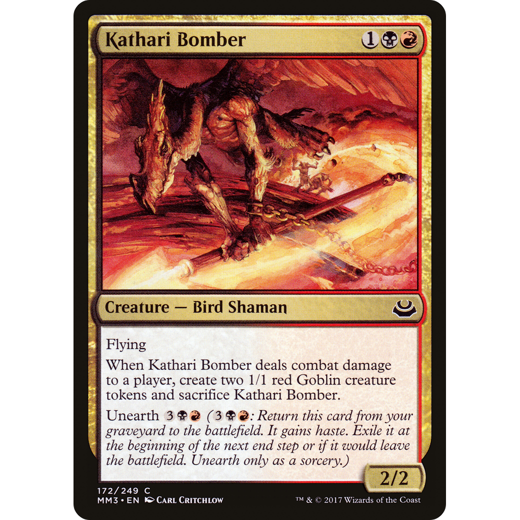 Kathari Bomber (MM3-172) - Modern Masters 2017 Foil