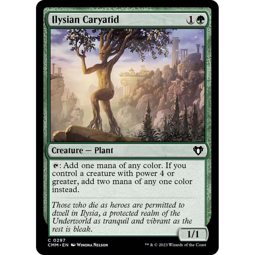 Ilysian Caryatid (CMM-297) - Commander Masters