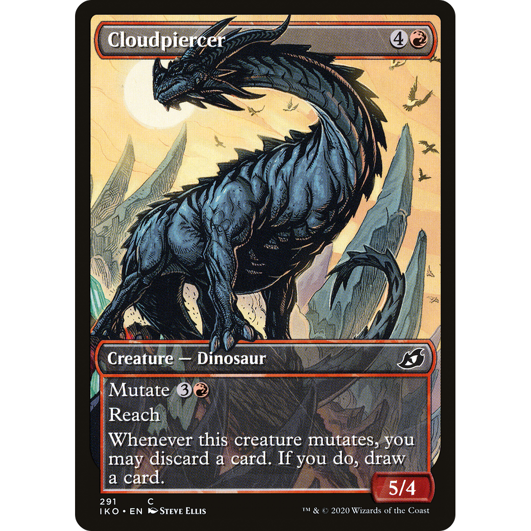 Cloudpiercer (Showcase) (IKO-291) - Ikoria: Lair of Behemoths: (Showcase) Foil