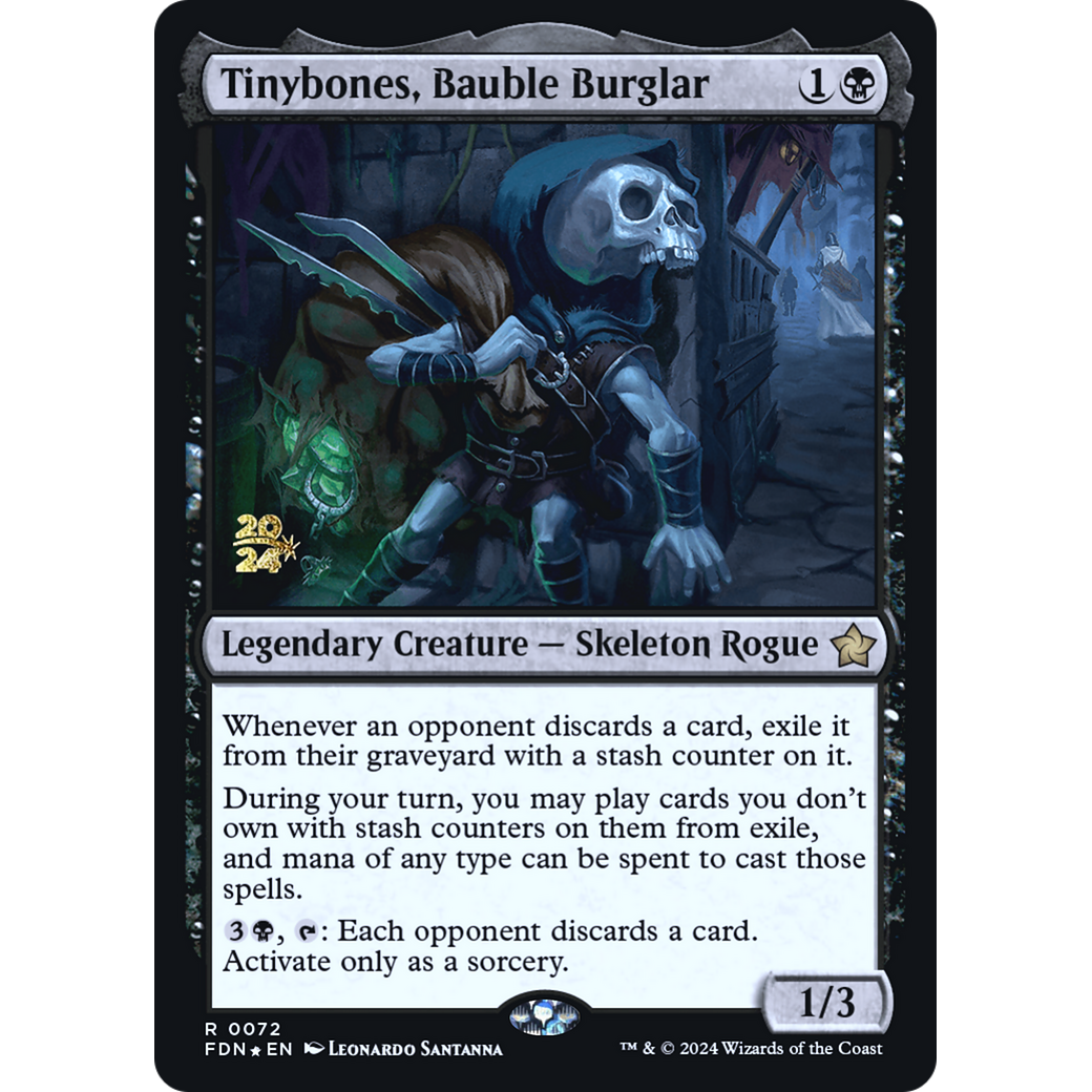 Tinybones, Bauble Burglar (PRE-72S) - Foundations Promos Foil