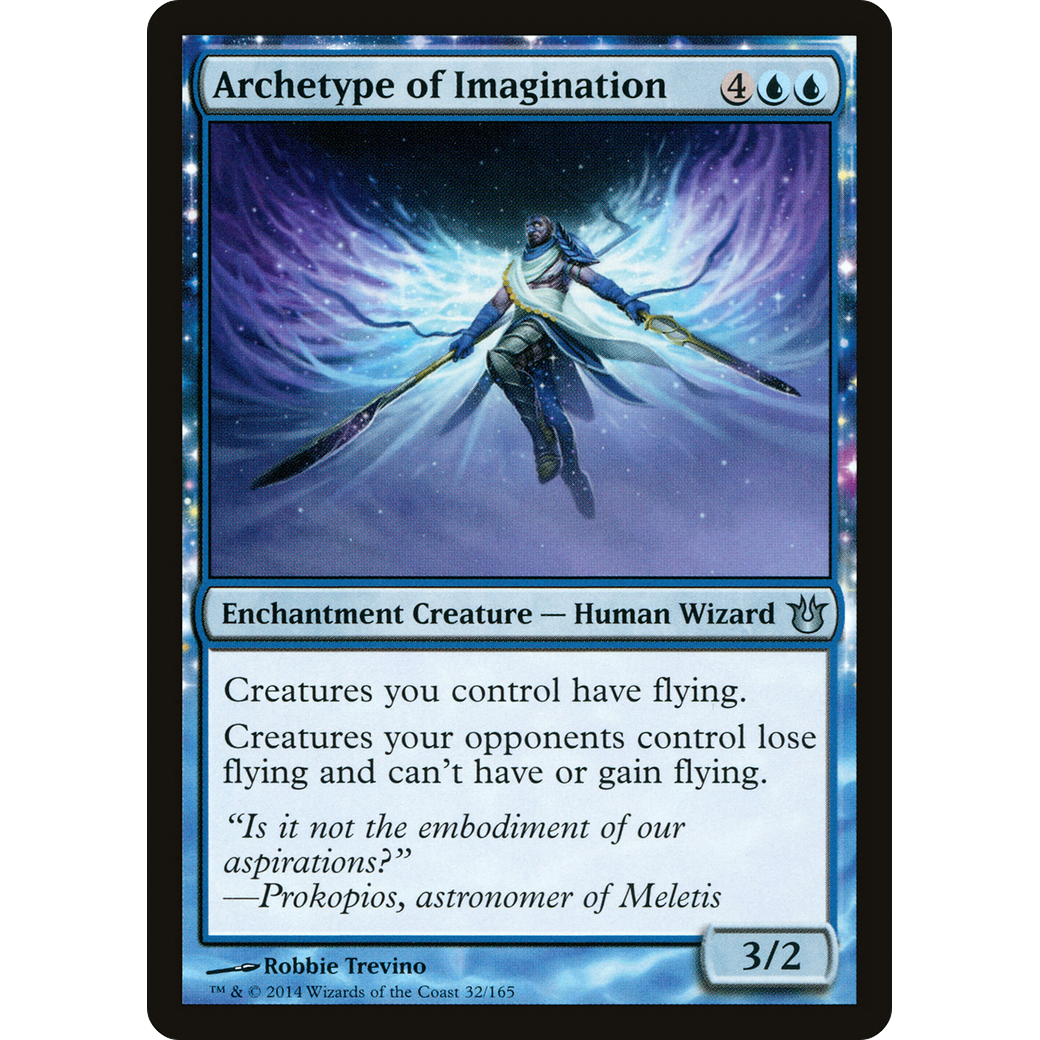 Archetype of Imagination (BNG-032) - Born of the Gods: (enchantment)