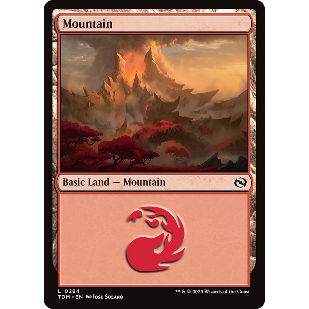 Mountain (TDM-284) - Tarkir: Dragonstorm