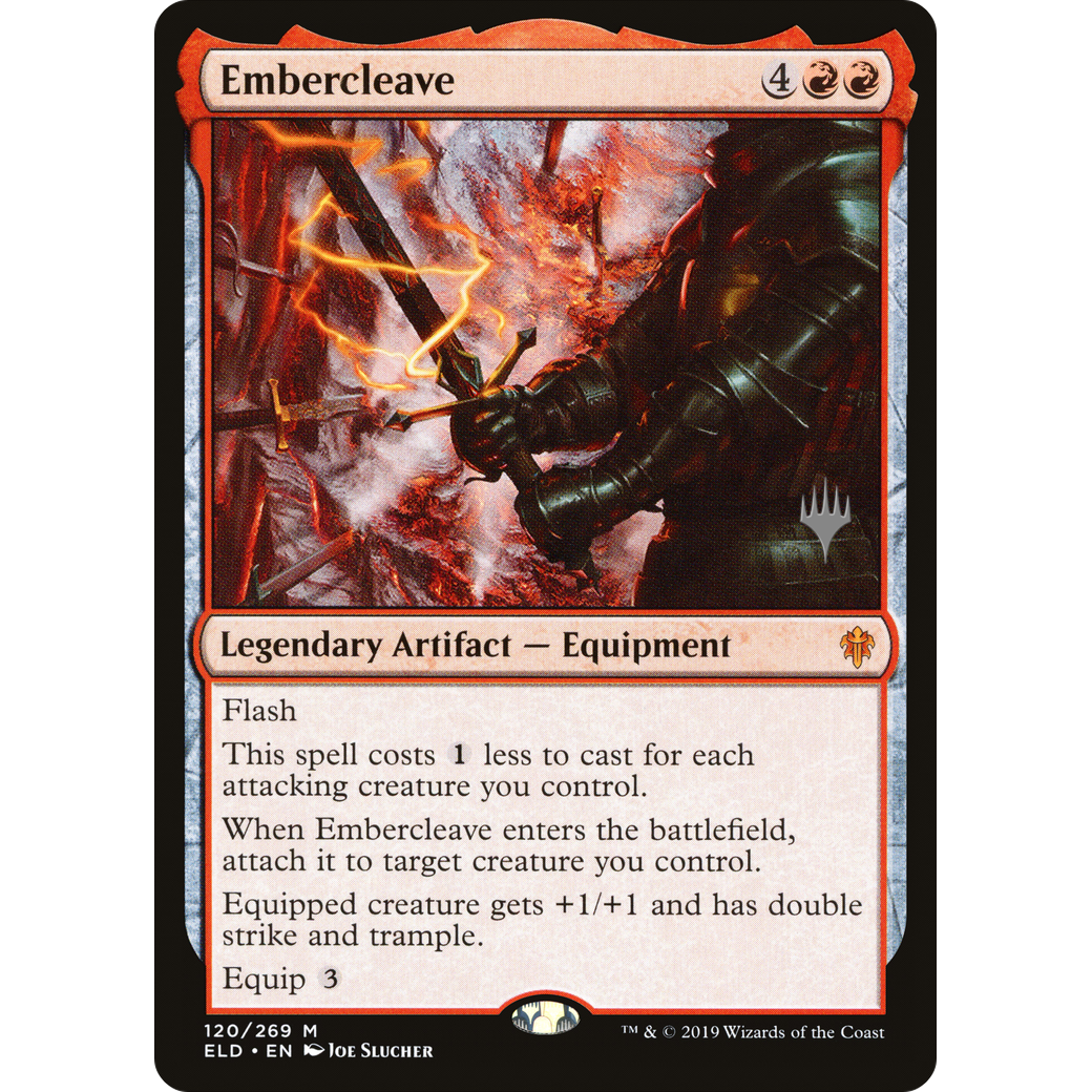 Embercleave (PPELD-120) - Throne of Eldraine Promos Foil