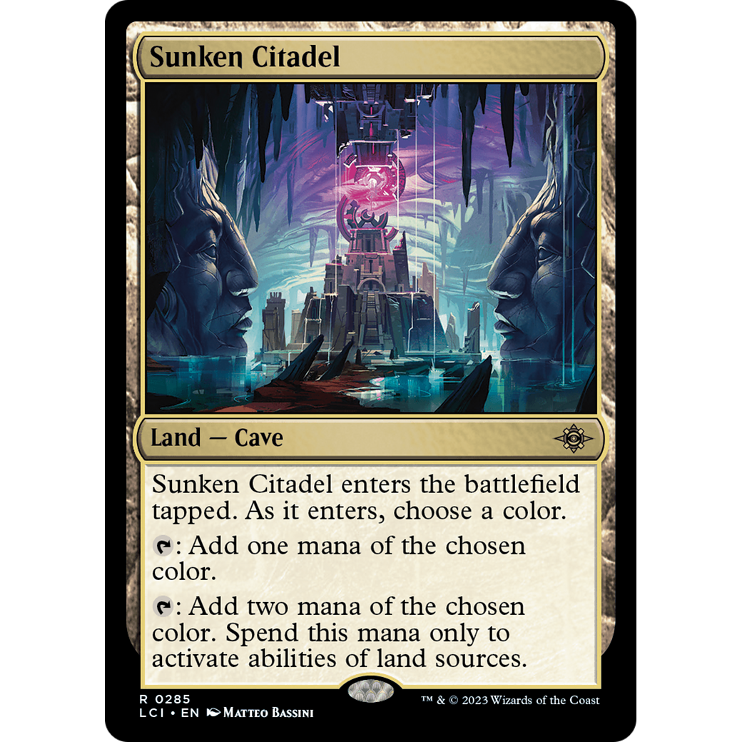 Sunken Citadel (LCI-285) - The Lost Caverns of Ixalan
