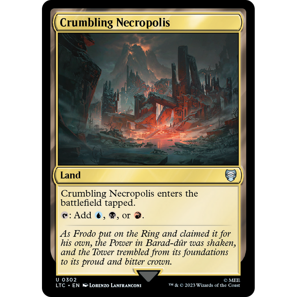 Crumbling Necropolis (LTC-302) - Tales of Middle-earth Commander