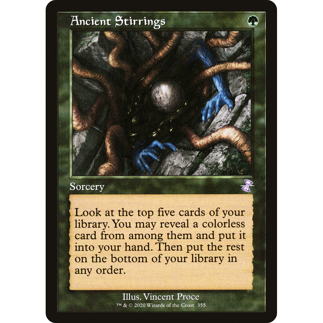 Ancient Stirrings (TSR-355) - Time Spiral Remastered Foil