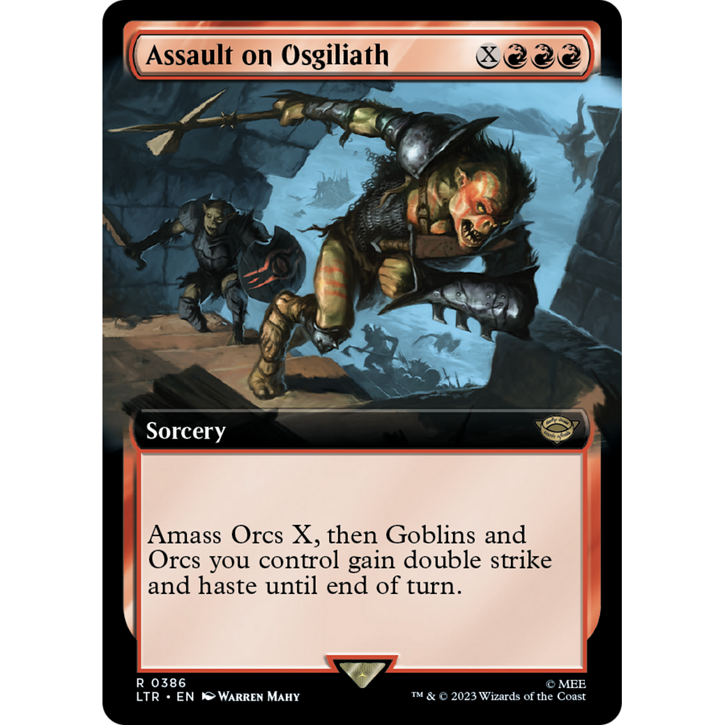 Assault on Osgiliath (LTR-386) - The Lord of the Rings: Tales of Middle-earth: (Extended Art)