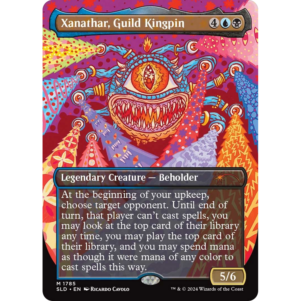 Xanathar, Guild Kingpin (SLD-1785) - Secret Lair Drop (Borderless)