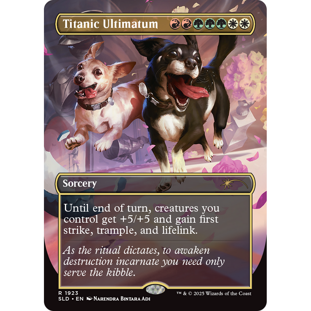 Titanic Ultimatum (1923) (SLD-1923) - Secret Lair Drop (Borderless)