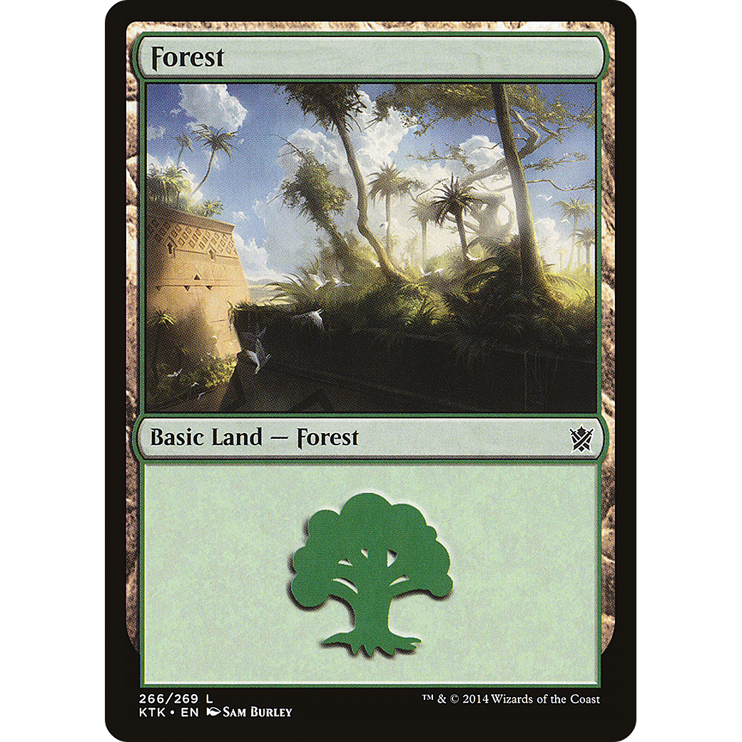 Forest (266) (KTK-266) - Khans of Tarkir