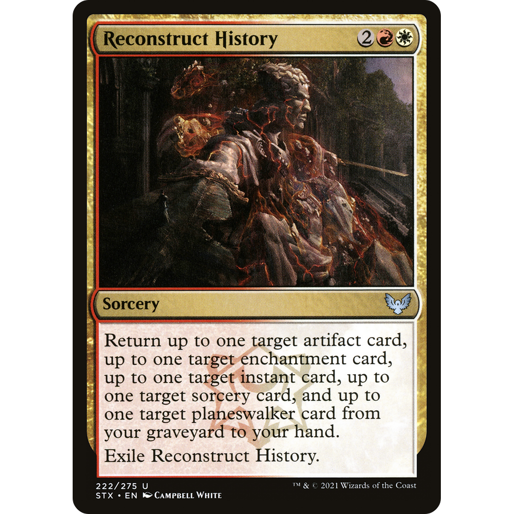 Reconstruct History (STX-222) - Strixhaven: School of Mages