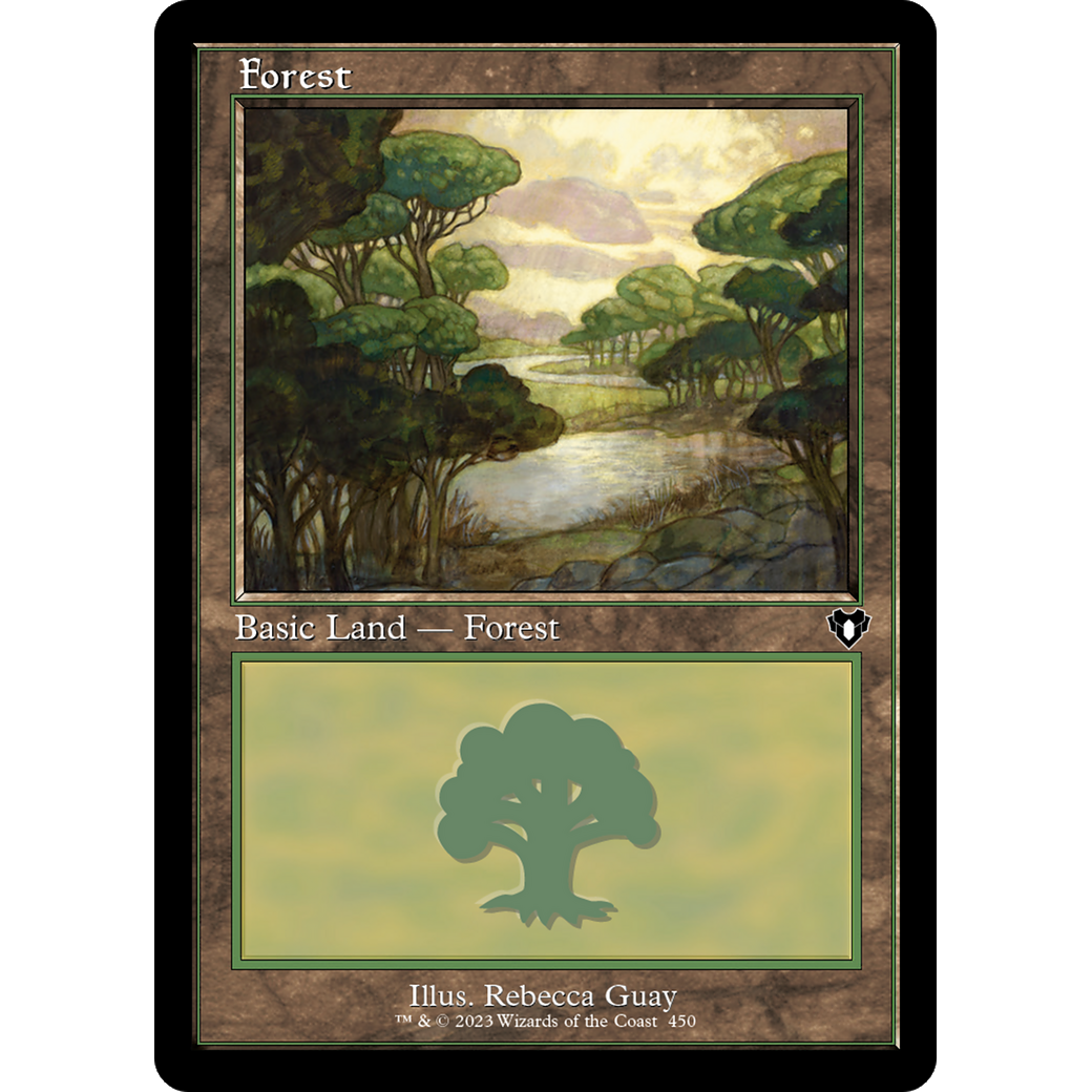 Forest (CMM-450) - Commander Masters Foil