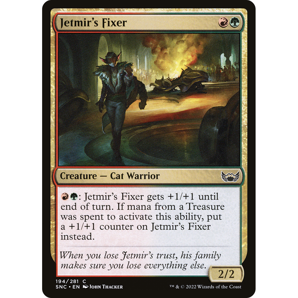 Jetmir's Fixer (SNC-194) - Streets of New Capenna