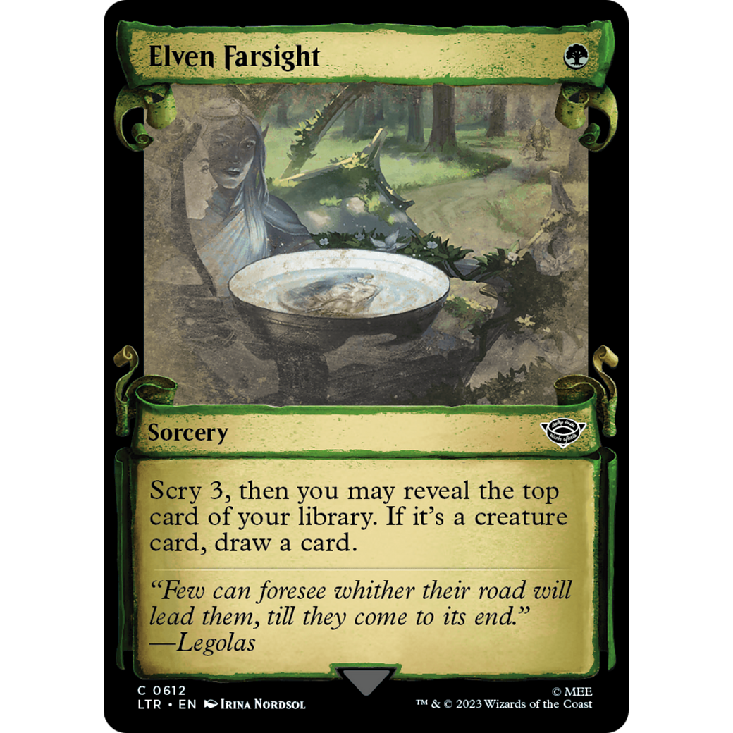 Elven Farsight (LTR-612) - The Lord of the Rings: Tales of Middle-earth: (Showcase) Foil