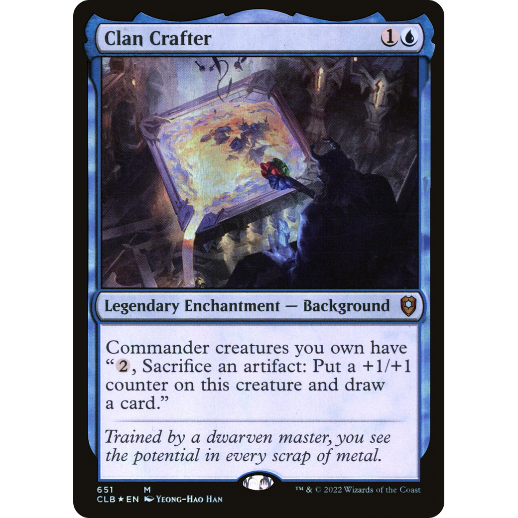 Clan Crafter (CLB-651) - Commander Legends: Battle for Baldur's Gate Foil