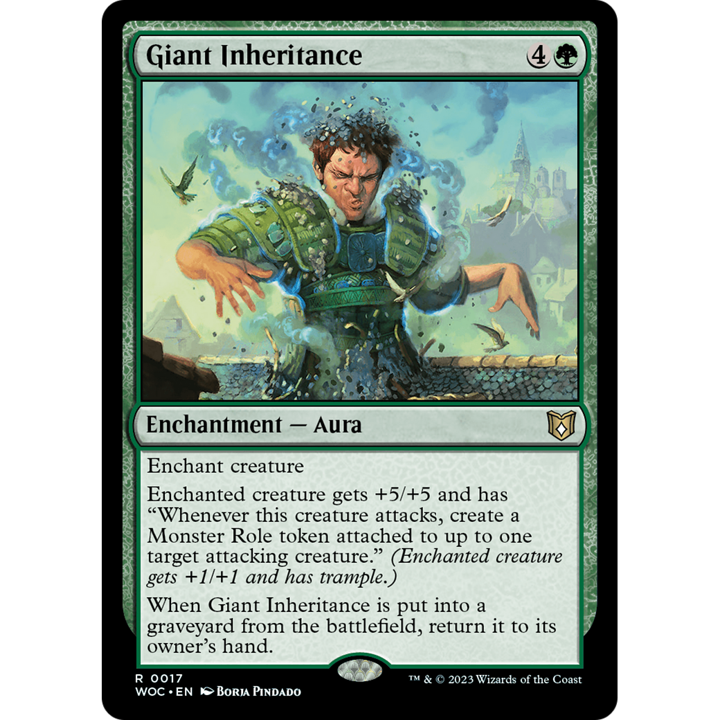 Giant Inheritance (WOC-017) - Wilds of Eldraine Commander