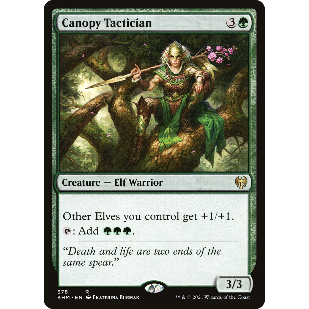 Canopy Tactician (KHM-378) - Kaldheim
