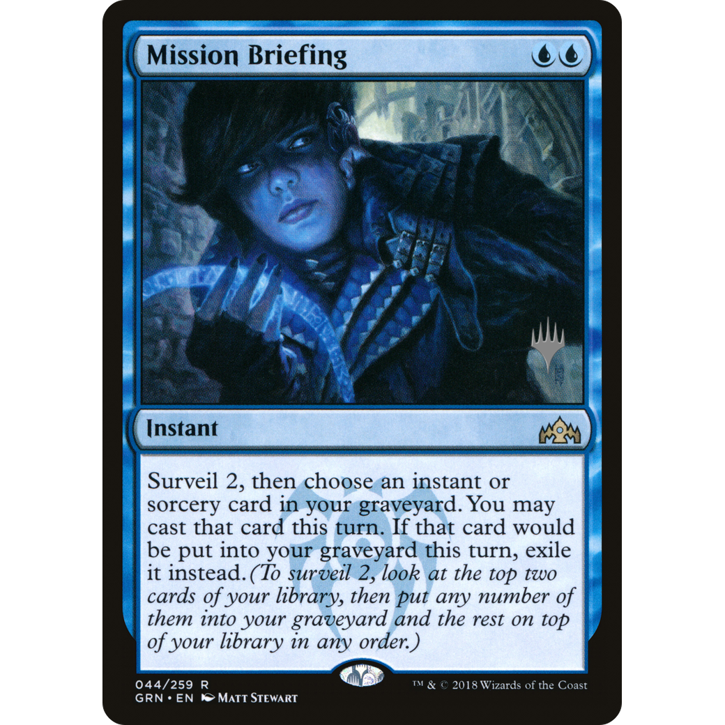 Mission Briefing (PPTHB-044) - Guilds of Ravnica Promos Foil