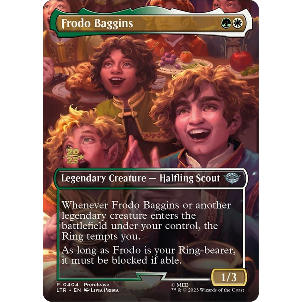 Frodo Baggins (PRE-404S) - Tales of Middle-earth Promos (Borderless) Foil