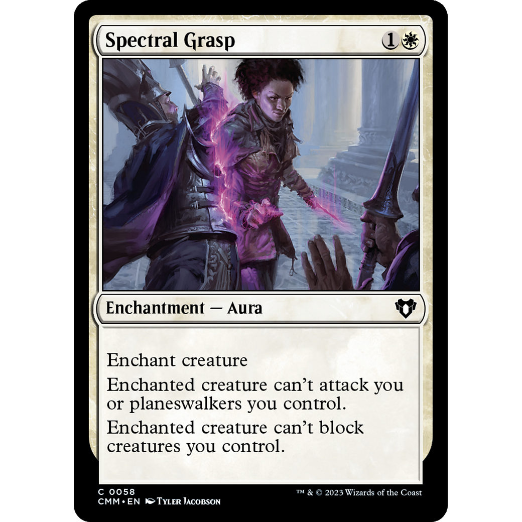Spectral Grasp (CMM-058) - Commander Masters