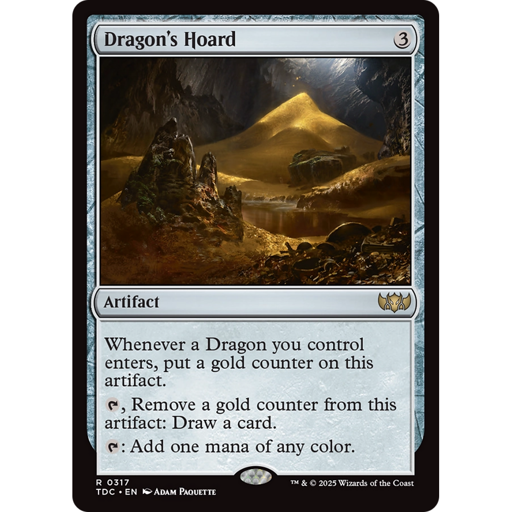 Dragon's Hoard (TDC-317) - Commander: Tarkir: Dragonstorm