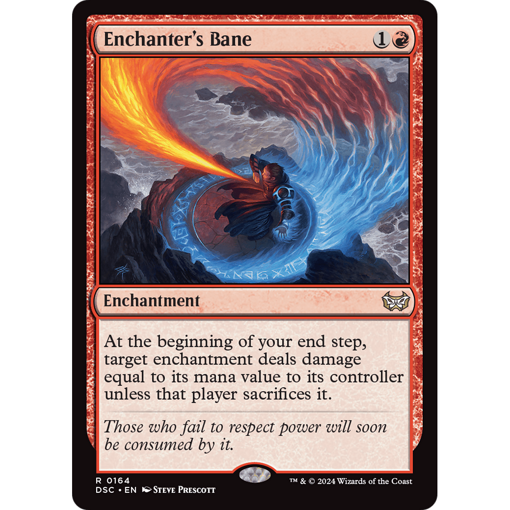 Enchanter's Bane (DSC-164) - Duskmourn: House of Horror Commander