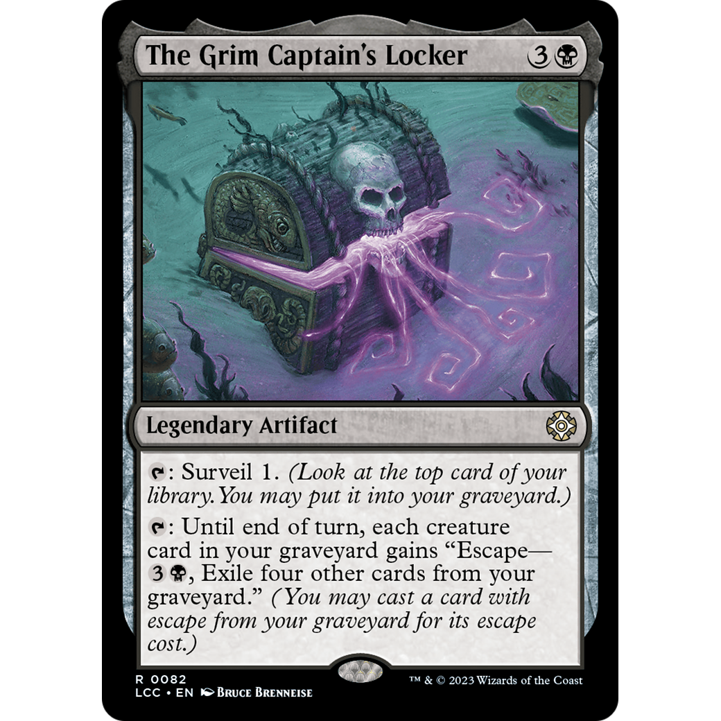 The Grim Captain's Locker (LCC-082) - The Lost Caverns of Ixalan Commander