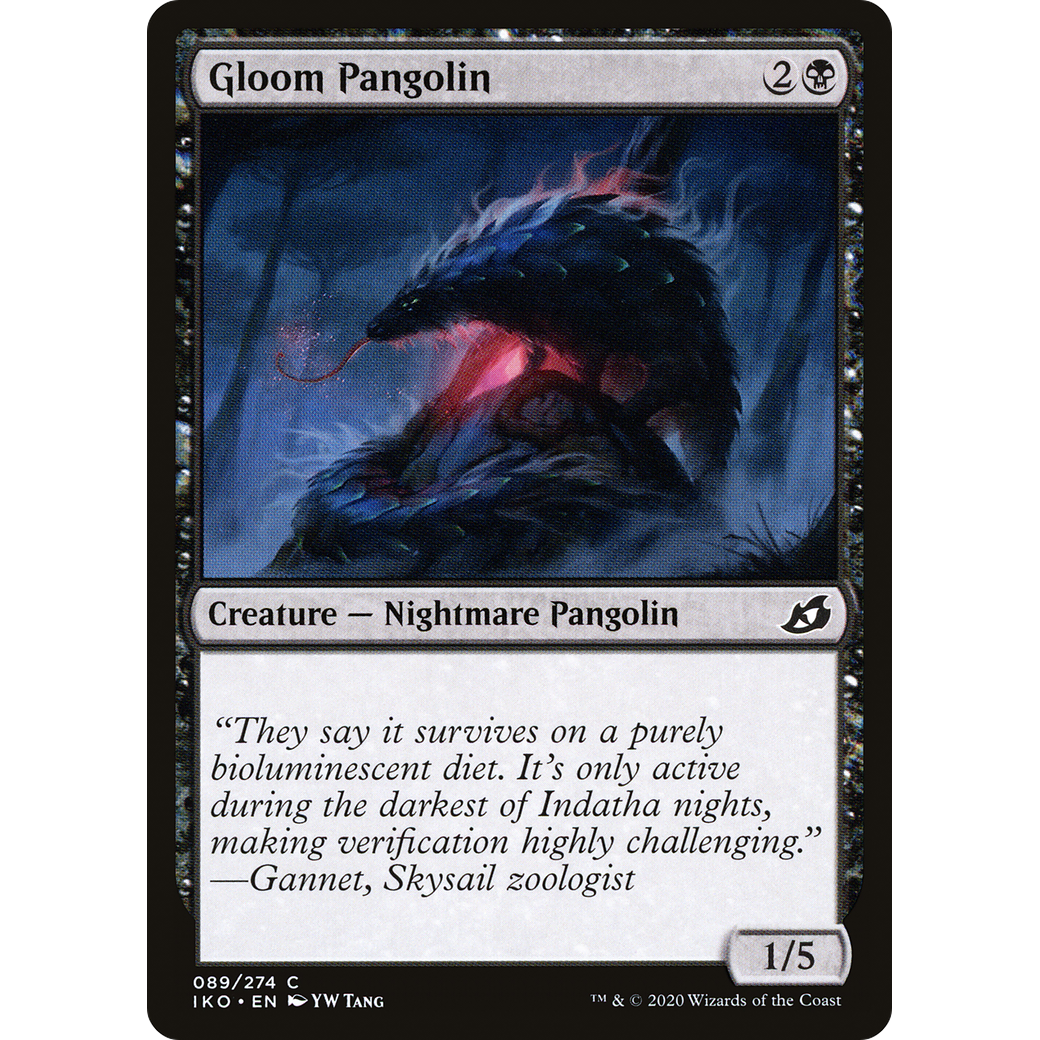 Gloom Pangolin (IKO-089) - Ikoria: Lair of Behemoths