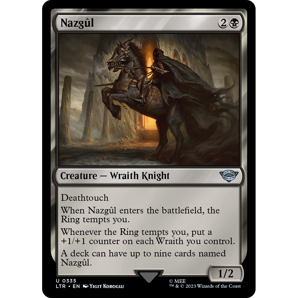 Nazgûl (LTR-335) - The Lord of the Rings: Tales of Middle-earth Foil