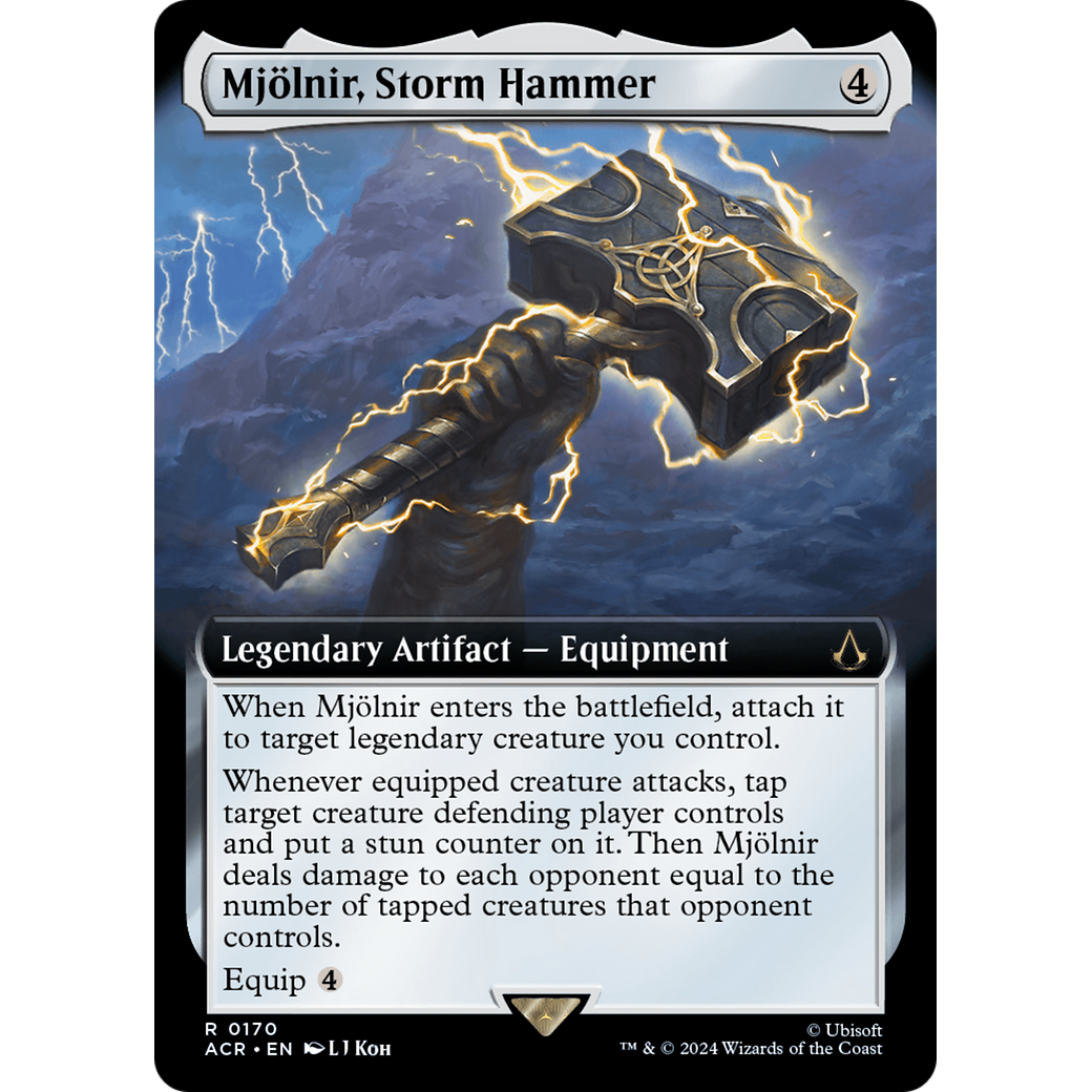 Mjolnir, Storm Hammer (Extended Art) (ACR-170) - Assassin's Creed: (Extended Art)
